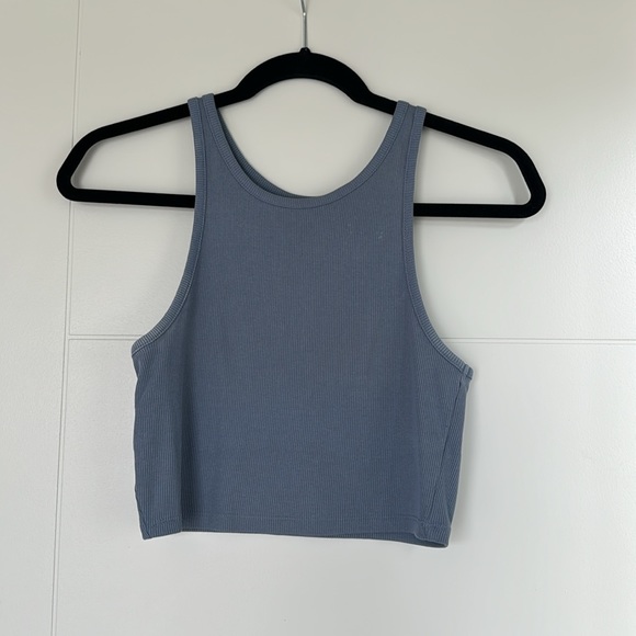 Zara cropped ribbed tank top - Picture 4 of 5